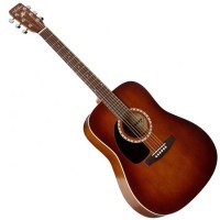 Photo ART & LUTHERIE DREADNOUGHT GAUCHER - CEDAR ANTIQUE BURST