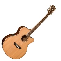 Photo WASHBURN WG26SCE GRAND AUDITORIUM NATURELLE