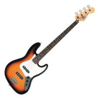 Photo FENDER STANDARD JAZZ BASS BROWN SUNBURST ROSEWOOD