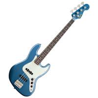 Photo SQUIER JAMES JOHNSTON JAZZ BASS LAKE PLACID BLUE ROSEWOOD