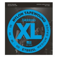 Photo D'ADDARIO ETB92SL TAPEWOUND BASS MEDIUM 50-105 SUPER LONG SCALE