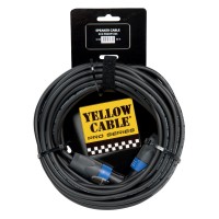 Photo YELLOW CABLE PROHP10SS HP SPEAKON/SPEAKON 10M NEUTRIK