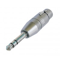 Photo NEUTRIK NA3FP - ADAPTATEUR XLR FEMELLE/JACK SYMÉTRIQUE