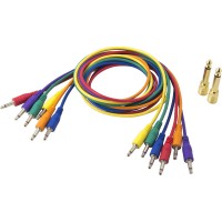 Korg Cables Patch Modulaire Mini-Jack/Mini-Jack (X6)