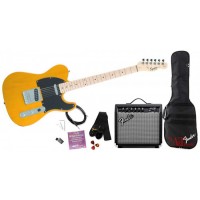 Photo SQUIER AFFINITY TELECASTER PACK BUTTERSCOTCH BLONDE