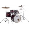 Photo PEARL DECADE MAPLE 5 FTS ROCK 22" GLOSS DEEP RED BURST