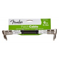 Photo FENDER PERFORMANCE SERIES PATCH CABLE - 15CM X 2