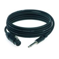 Photo KLOTZ CABLE XLR FEM / JACK MONO 5M