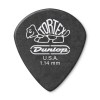 Photo Dunlop 482P114 - Tortex Pitch Black Jazz III Guitar Pick 1,14mm X 12