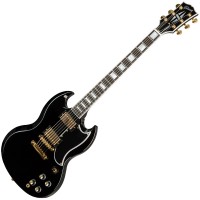 Gibson SG Custom 2-Pickup W/Ebony Fingerboard Ebony Gloss