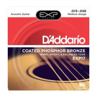 Photo D'ADDARIO EXP17 COATED PHOSPHOR BRONZE MEDIUM 13/56