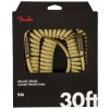 Photo FENDER DELUXE SERIES COIL CABLE TWEED 9 M COUD/DROIT