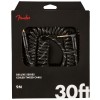 Photo FENDER DELUXE SERIES COIL CABLE BLACK TWEED 9 M COUD/DROIT