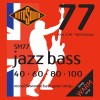 Photo Rotosound SM77 Jazz Bass 77 Monel Flatwound 40/100