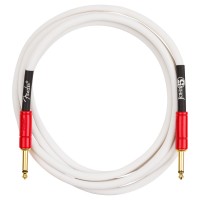 FENDER CABLE JOHN 5 WHITE AND RED 3M