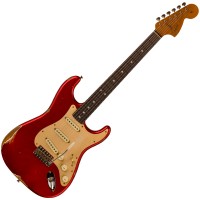 FENDER CUSTOM SHOP ROASTED "BIG HEAD" STRATOCASTER RELIC CANDY APPLE RED