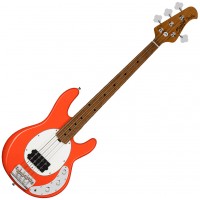 STERLING BY MUSIC MAN STINGRAY SHORT SCALE FIESTA RED