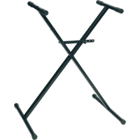 X-Keyboard Stand, Support de clavier à double renfort Support de clavier  double stable, Support pour piano de scène E-Piano, avec 7 niveaux, support  de clavier stable et antidérapant avec structure en 