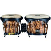 Photo MEINL FWB190 BONGOS 6" 3/4 & 8" FREE RIDE BOIS - LEOPARD BURL
