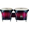 Photo Meinl MHB100 Bongos 6" 3/4 Macho et 8" Hembra Bois - Wine Red Burst