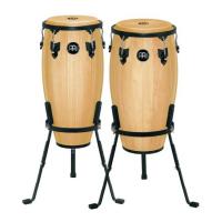 MEINL PAIRE CONGAS 11 & 12" - AVEC PIED PANIER - NATUREL