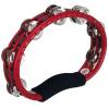 Photo MEINL TAMBOURIN ABS STEEL JINGLES - ROUGE