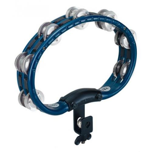 meinl tambourin abs aluminium jingles - bleu / pour hi-hat