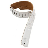 Photo LEVYS DM1SG SANGLE CUIR WHITE