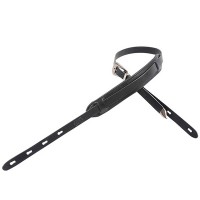 Photo LEVYS PM23 SANGLE CUIR BOUCLE METAL / EPAULETTE BLACK