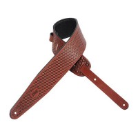 Photo LEVYS PM44T02 SANGLE CUIR GRAVÉE WALNUT