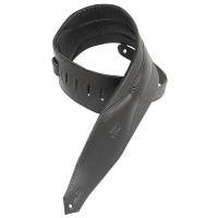 Photo LEVYS MSS90 SANGLE CUIR LARGE REMBOURRÉE BLACK
