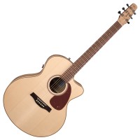 Photo SEAGULL PERFORMER CUTAWAY MINI-JUMBO FLAME MAPLE QIT