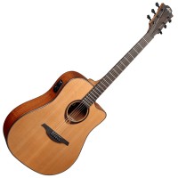 Photo LAG T200DCE TRAMONTANE DREADNOUGHT CUTAWAY ACOUSTIC/ELECTRIC