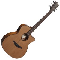 Photo LAG T200ACE TRAMONTANE AUDITORIUM CUTAWAY ACOUSTIC/ELECTRIC