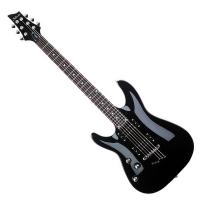 SCHECTER OMEN-6 BLACK GAUCHER