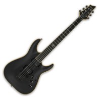 Photo SCHECTER BLACKJACK ATX C-1 AGED BLACK SATIN