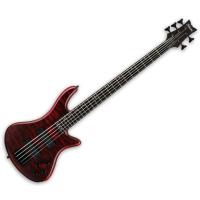 Photo SCHECTER STILETTO CUSTOM-5 VAMPYRE RED SATIN