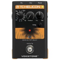Photo TC-HELICON VOICETONE SINGLE E1 - ECHO & TAP DELAY