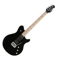 Photo MUSIC MAN REFLEX HSH BLACK + PIEZO + GAME CHANGER MN