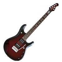 Photo MUSIC MAN JOHN PETRUCCI 6 PEARL REDBURST + PIEZO + INCR + TÊTE ASSORTIE