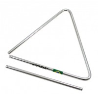 Photo GOPE TRI22 - TRIANGLE 22CM ACIER CHROMÉ