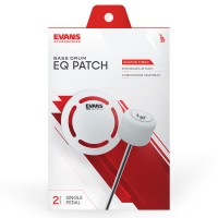 EVANS EQPAF1 - PATCH FIBRE ARAMIDE POUR GROSSE CAISSE