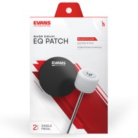 Evans EQPB1 - EQ Black Nylon Single Patch