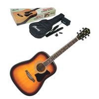 Photo IBANEZ V50NJP-VS JAM PACK - SUNBURST - AVEC KIT ACCESSOIRES