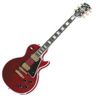 Photo GIBSON LES PAUL CUSTOM WINE RED GOLD HARDWARE