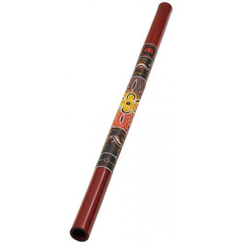meinl didgeridoo bambou avec housse nylon. rouge