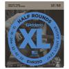 Photo D'ADDARIO EHR350 XL HALF ROUNDS JAZZ LIGHT 12/52