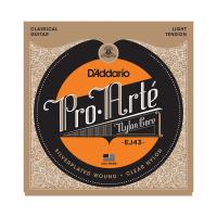 D'ADDARIO PRO ARTE NYLON CORE SILVER/CLEAR