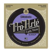 Photo D'ADDARIO EJ44LP PRO ARTE LP COMPOSITES EXTRA HARD TENSION SILVER/CLEAR