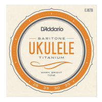 D'Addario EJ87B Ukulele Titanium Baritone